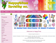 Tablet Screenshot of happytime.com.au